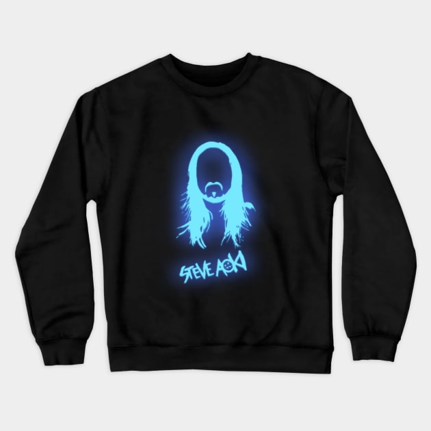 Steve Aoki Crewneck Sweatshirt by DarkCry